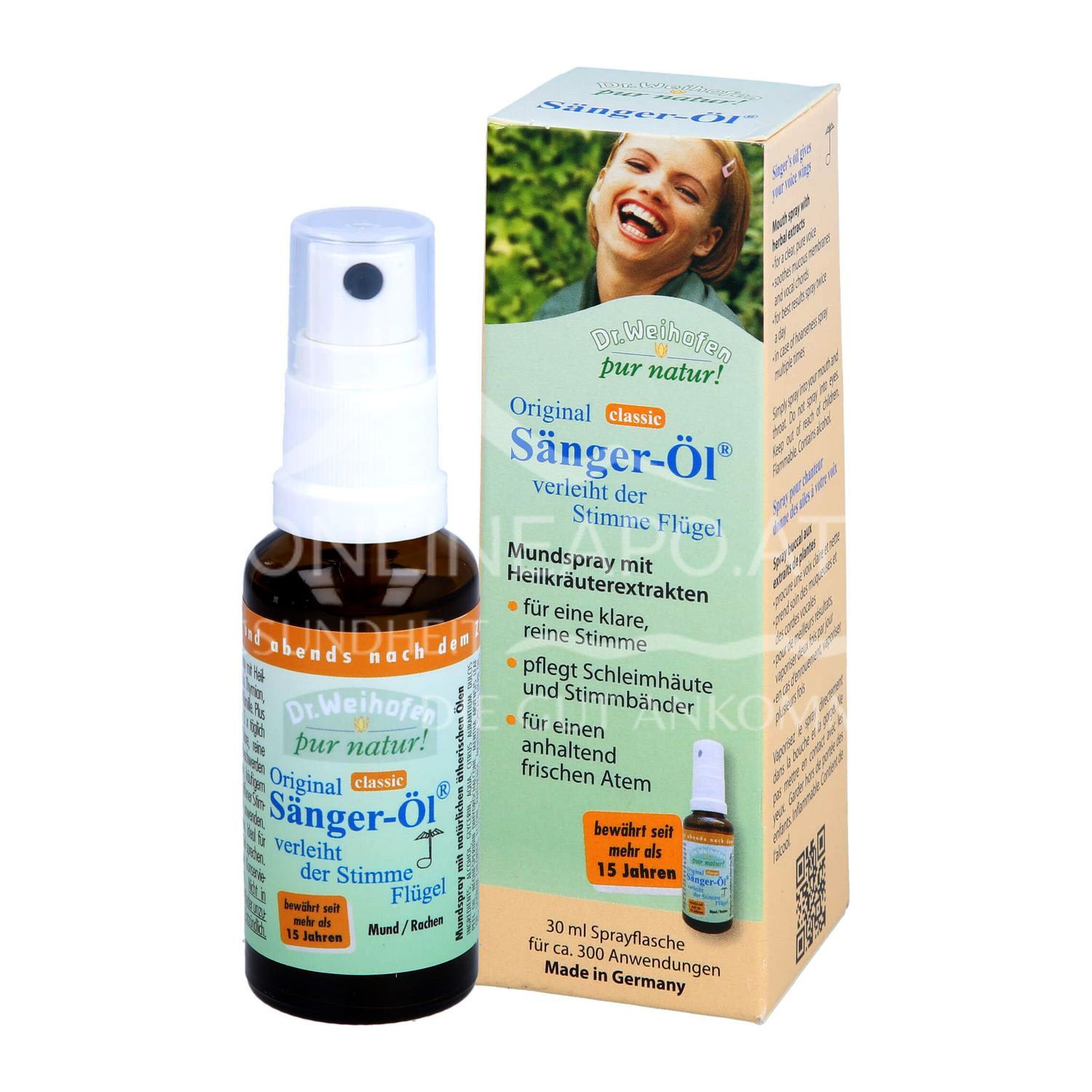 Dr. Weihofen Original classic Sänger-Öl Spray