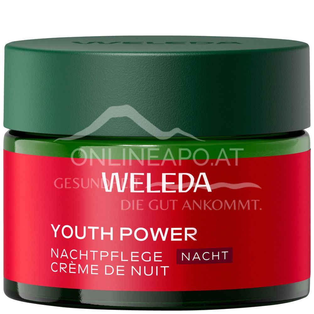 Weleda Youth Power Nachtpflege Creme - Granatapfel