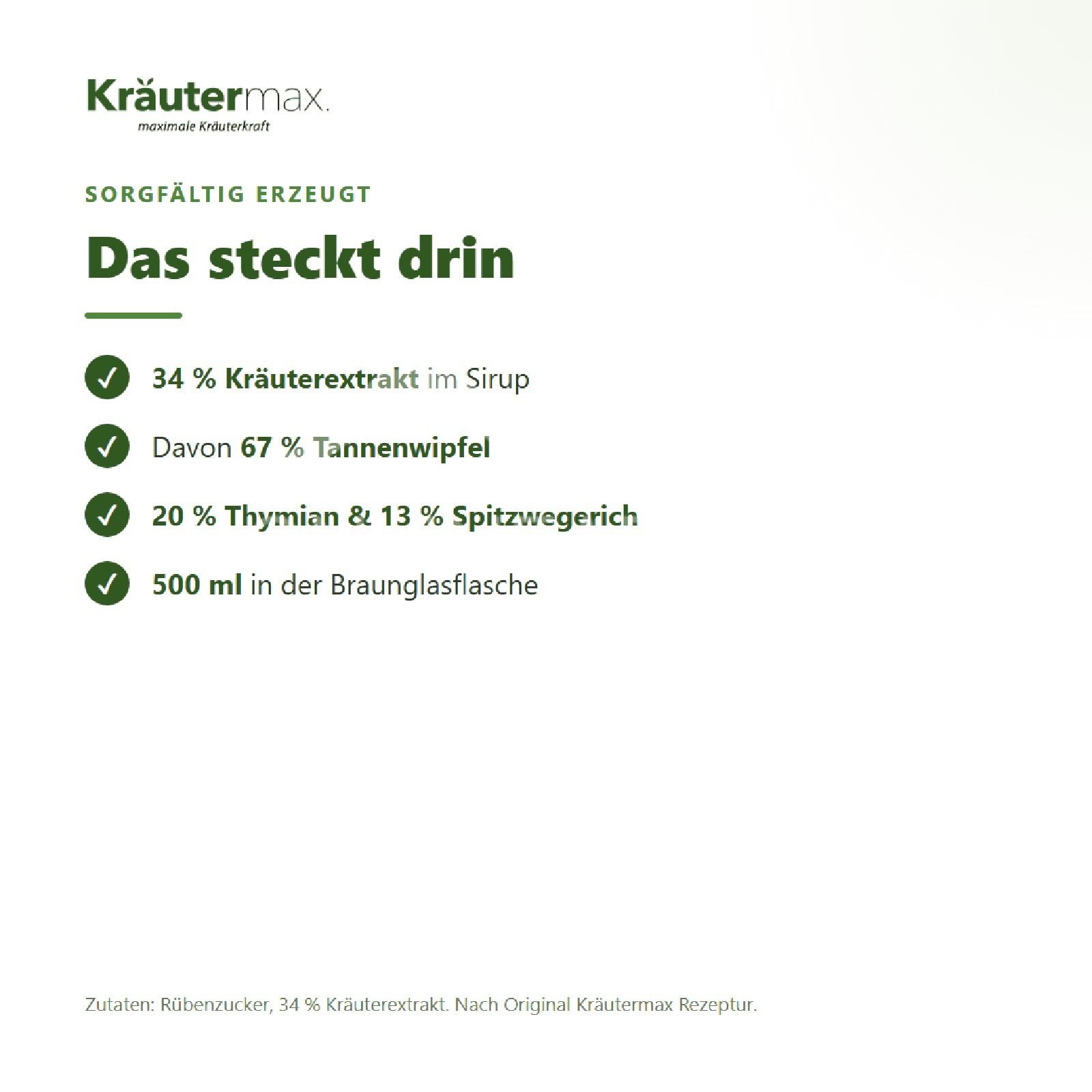 Kräutermax Tannenwipfelsirup
