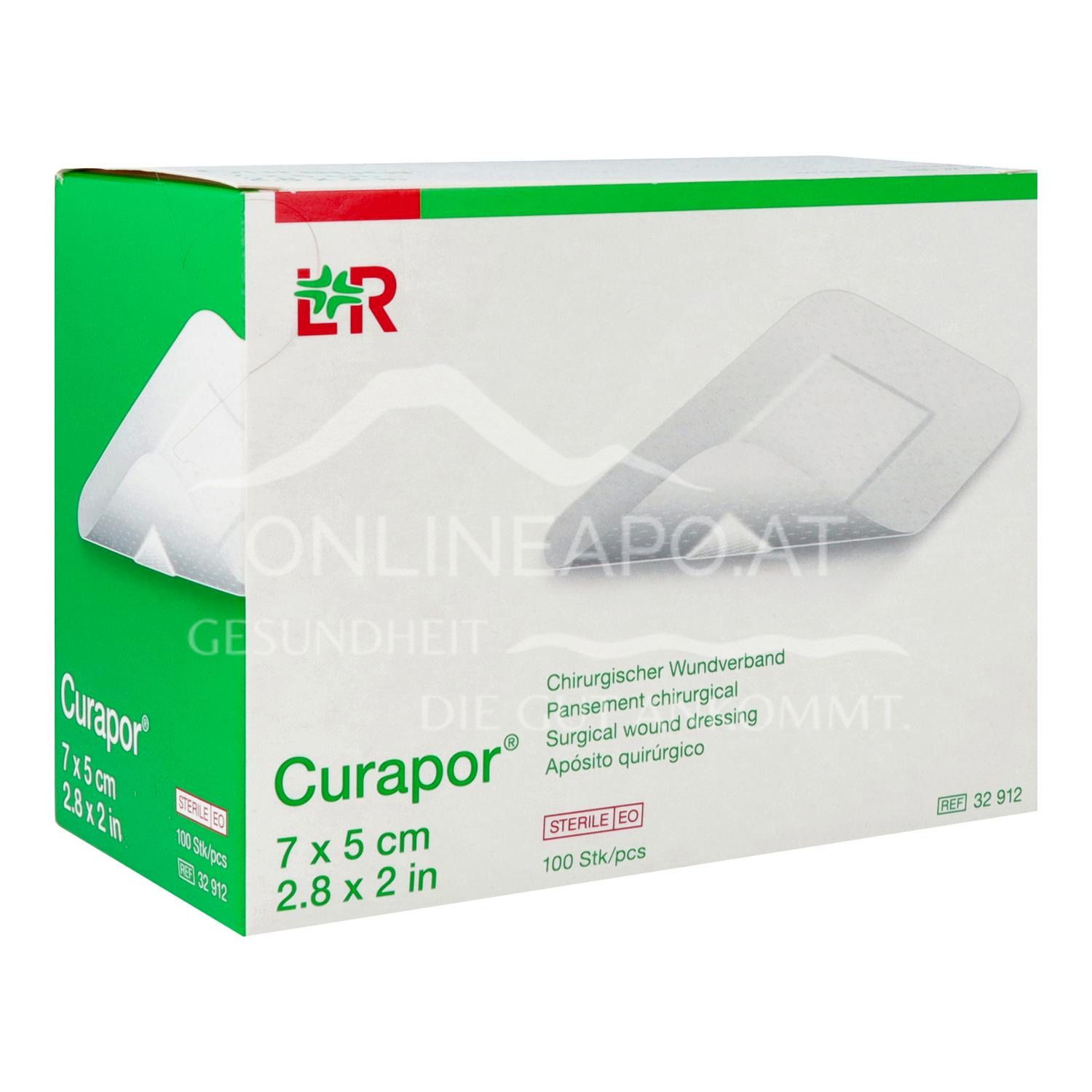 Curapor® Chirurgischer Wundverband steril, 7 x 5 cm