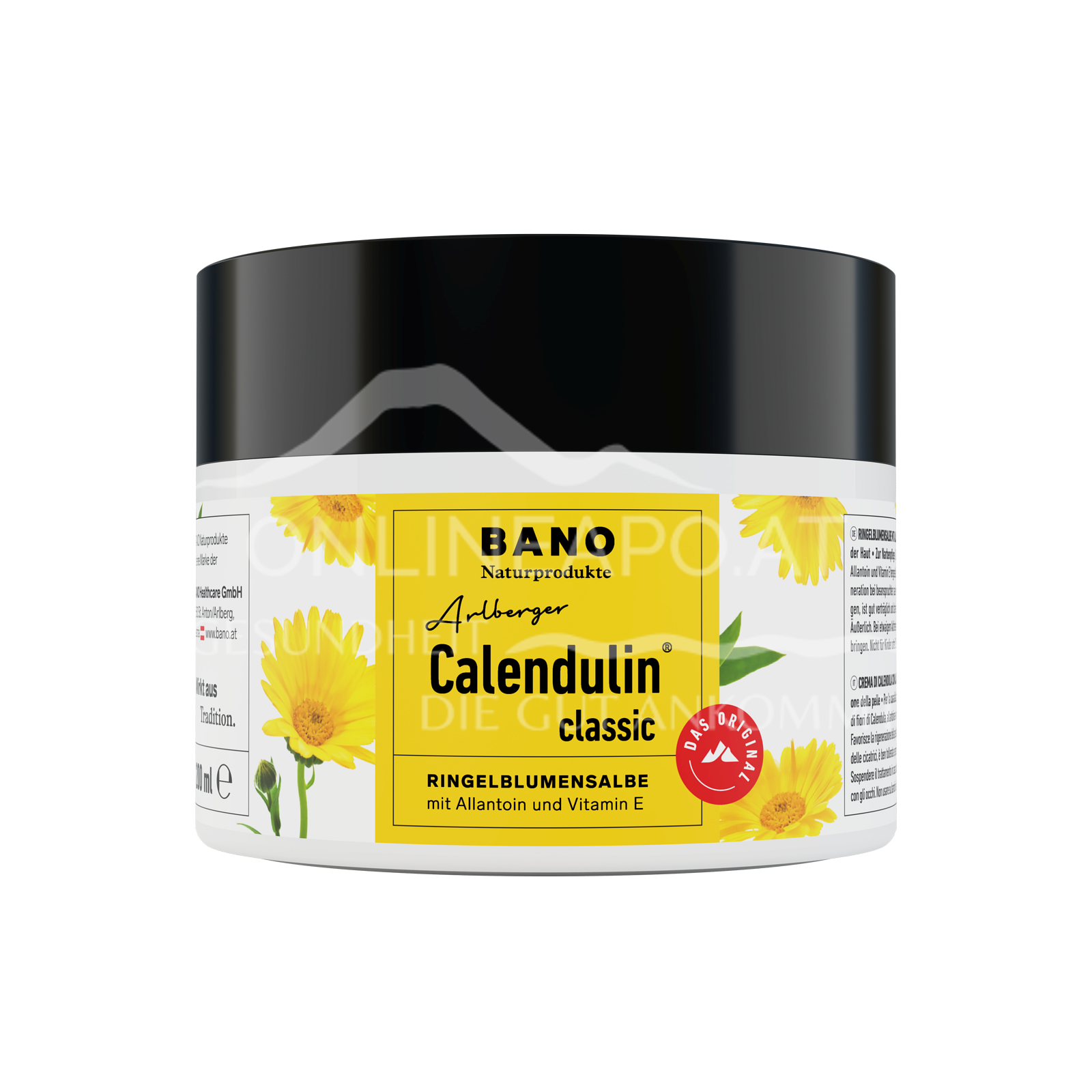 BANO Arlberger Calendulin Classic Ringelblumensalbe