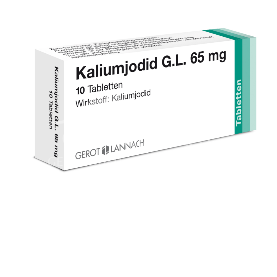 Kaliumjodid G.L. 65 mg Tabletten