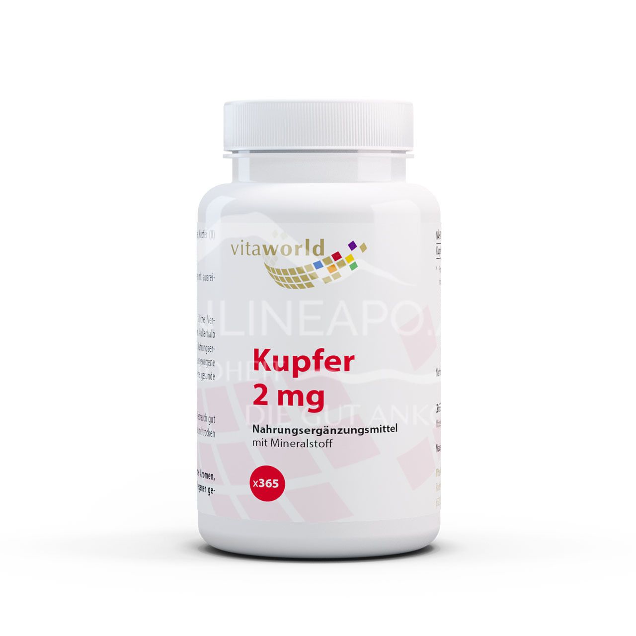 Vitaworld Kupfer 2 mg Tabletten