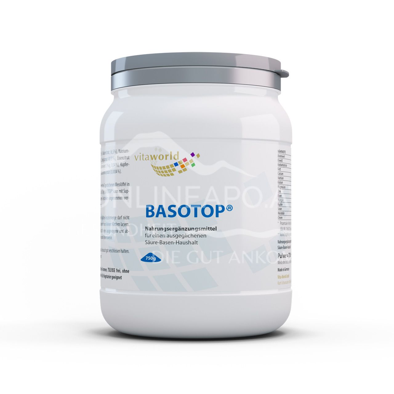Vitaworld BASOTOP Balance Basenpulver