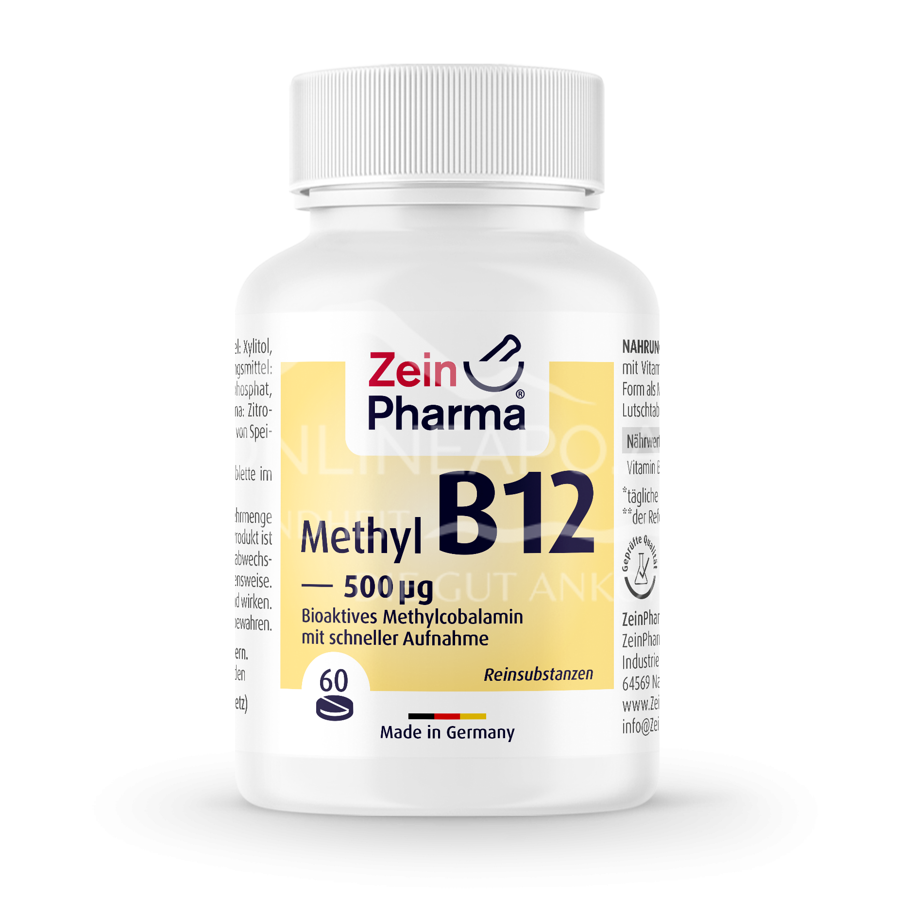 ZeinPharma Methyl B12 Lutschtabletten 500 µg
