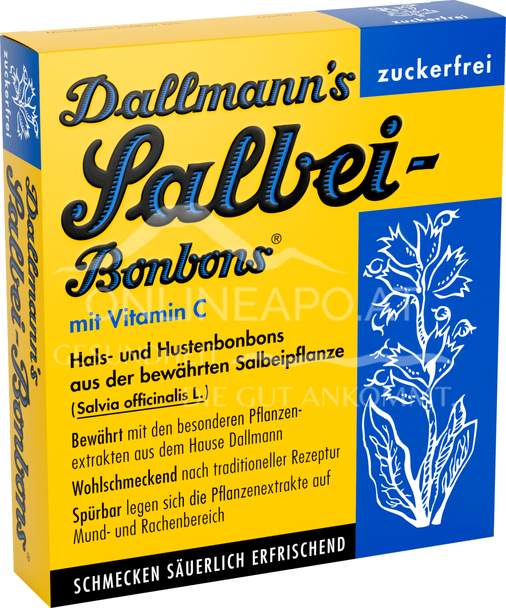 Dallmann Salbei-Bonbons zuckerfrei