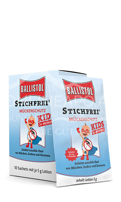 Ballistol Stichfrei Kids Mückenschutz Sachets