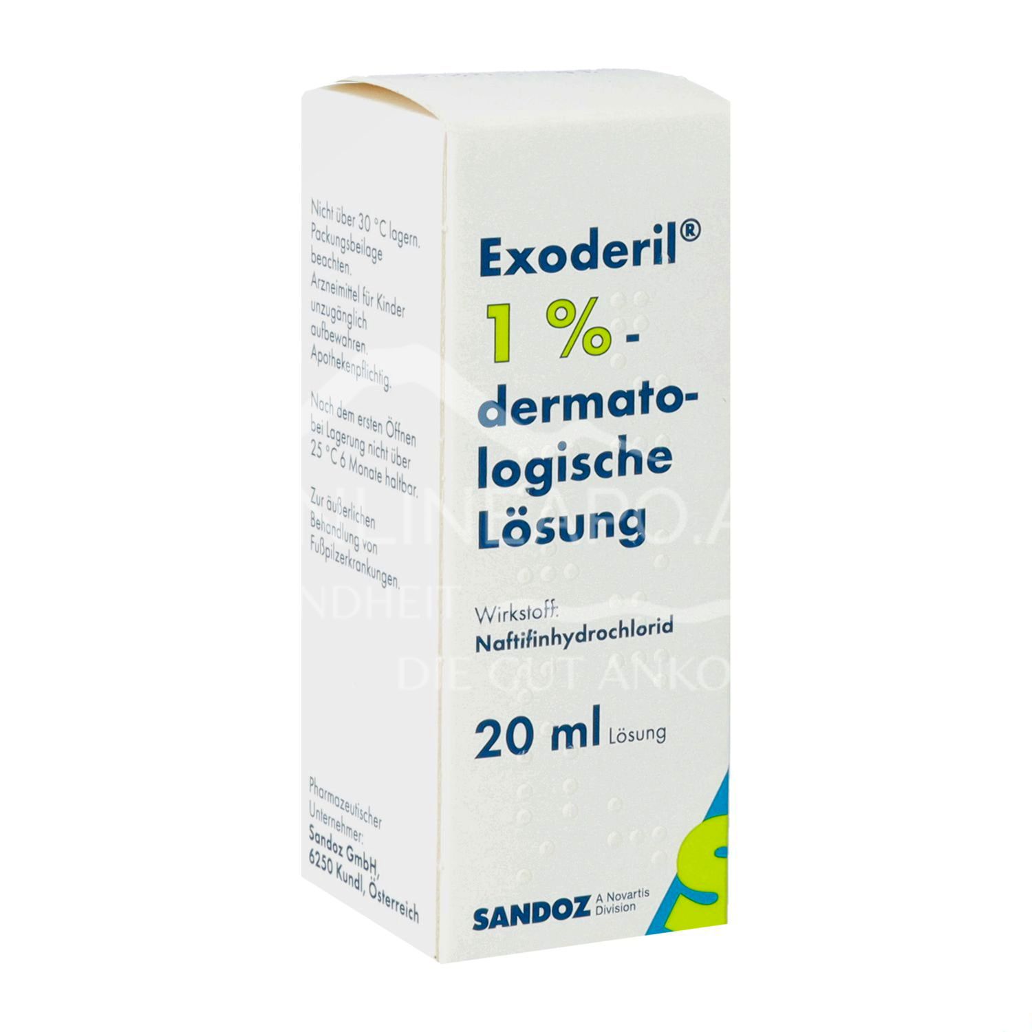 Exoderil® 1 % - dermatologische Lösung