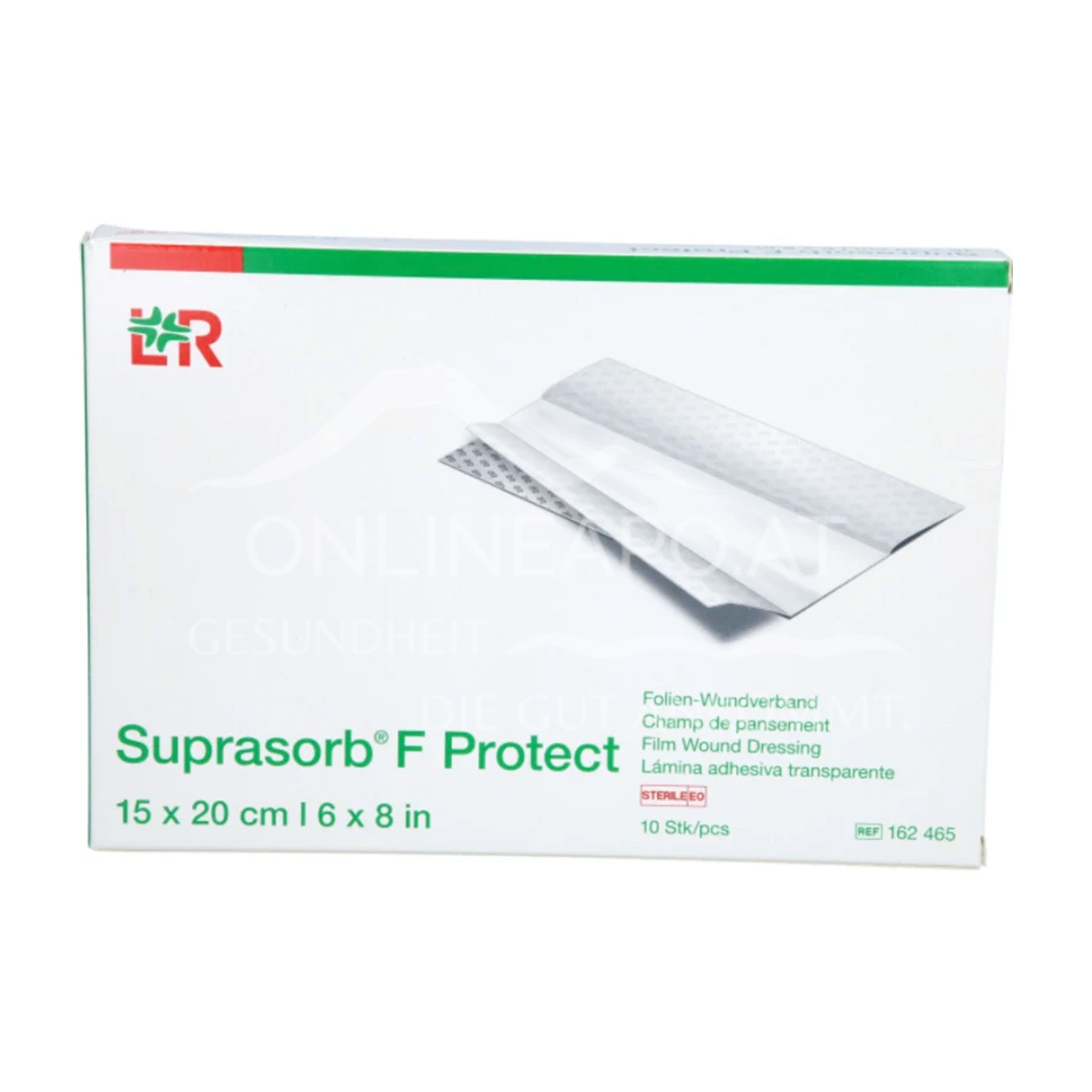 Suprasorb® F Protect film wound dressing sterile, 5 x 7 cm