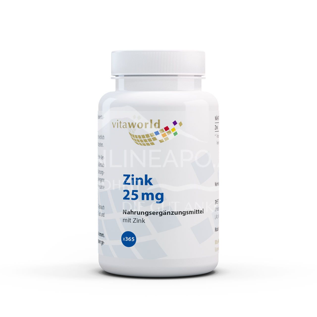 Vitaworld Zink 25 mg Tabletten