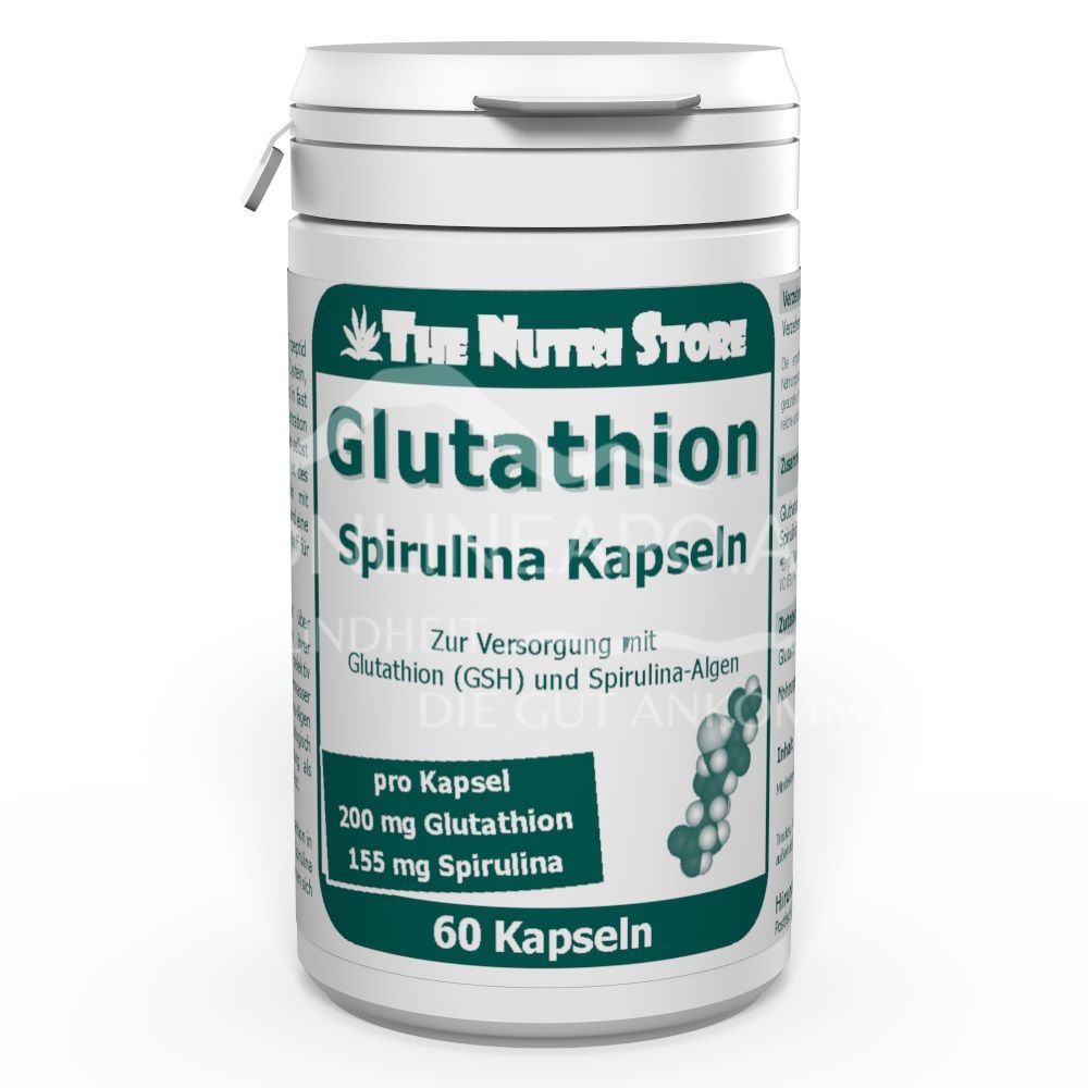 The Nutri Store Glutathion Spirulina Kapseln