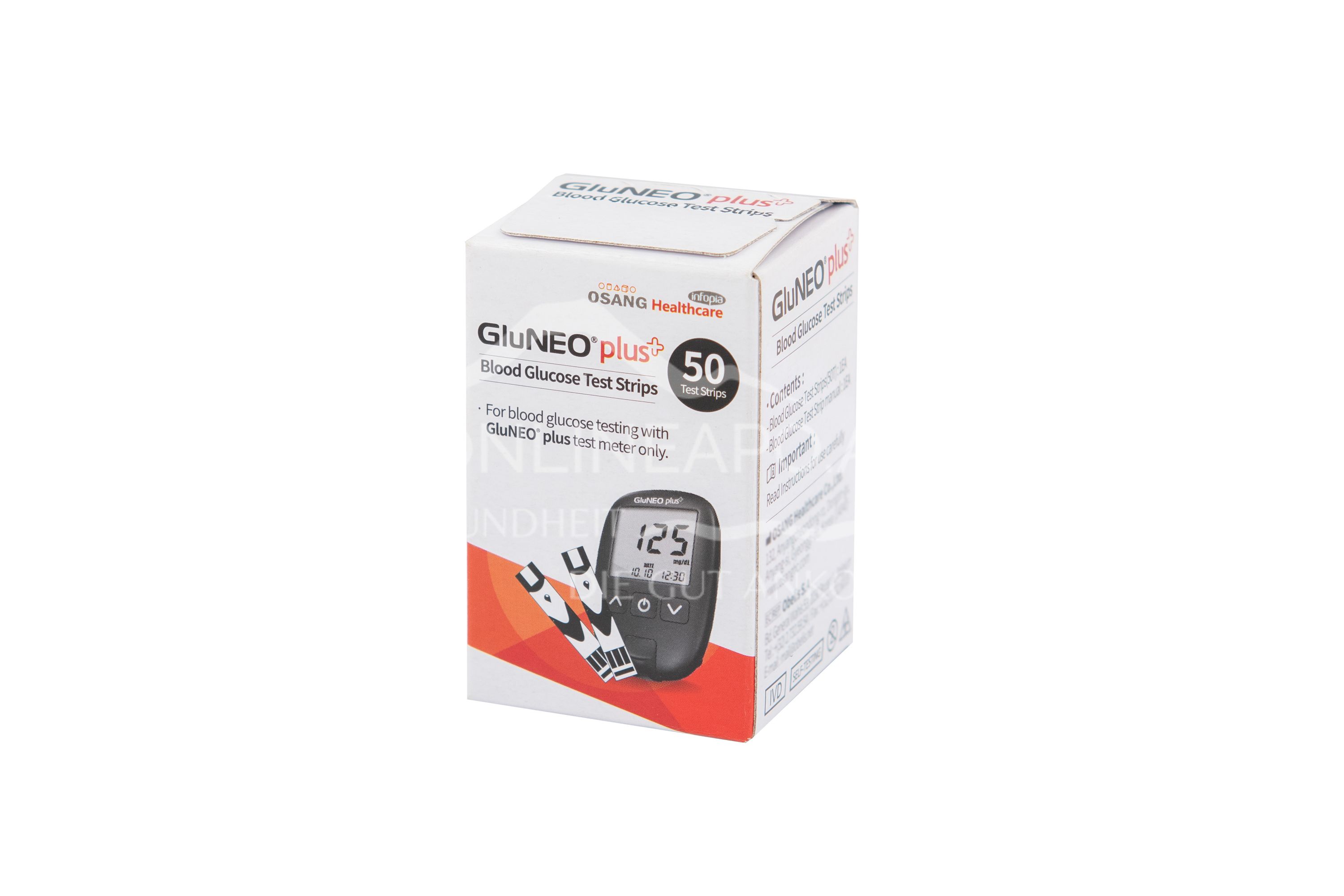 OSANG Healthcare GluNEO® plus Blutzucker Teststreifen