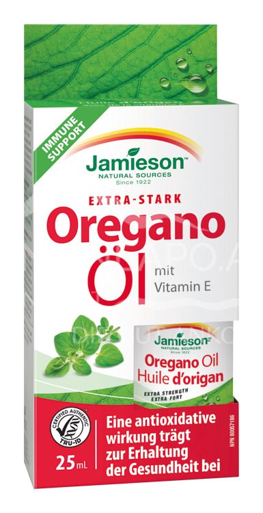 Jamieson extra starkes Oregano-Öl mit Vitamin E