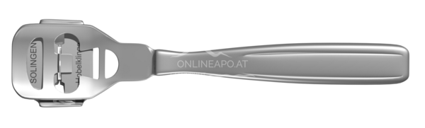 Kozbach Pharma 28R callus plane, stainless steel