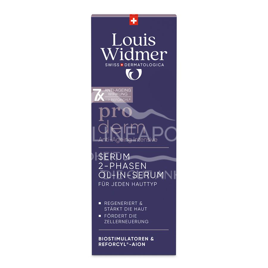 Louis Widmer proderm Serum 2-Phasen Öl-in-Serum - leicht parfümiert