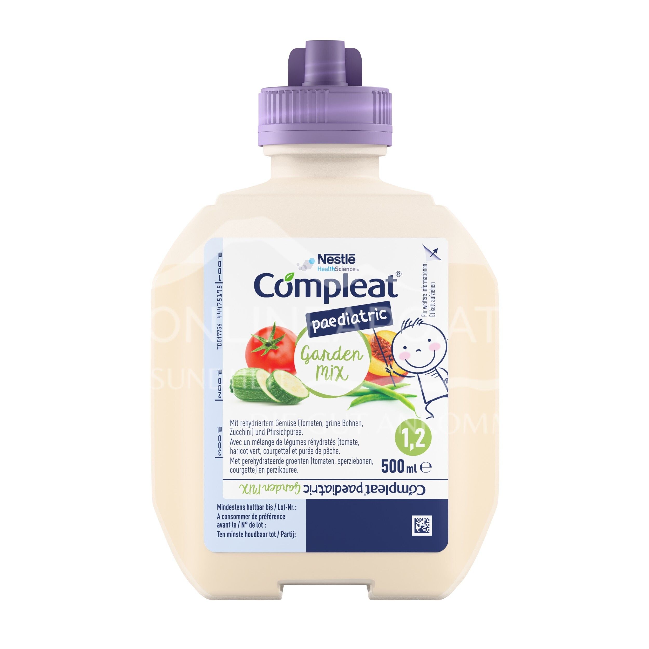 Compleat® paediatric Garden Mix, 500 ml