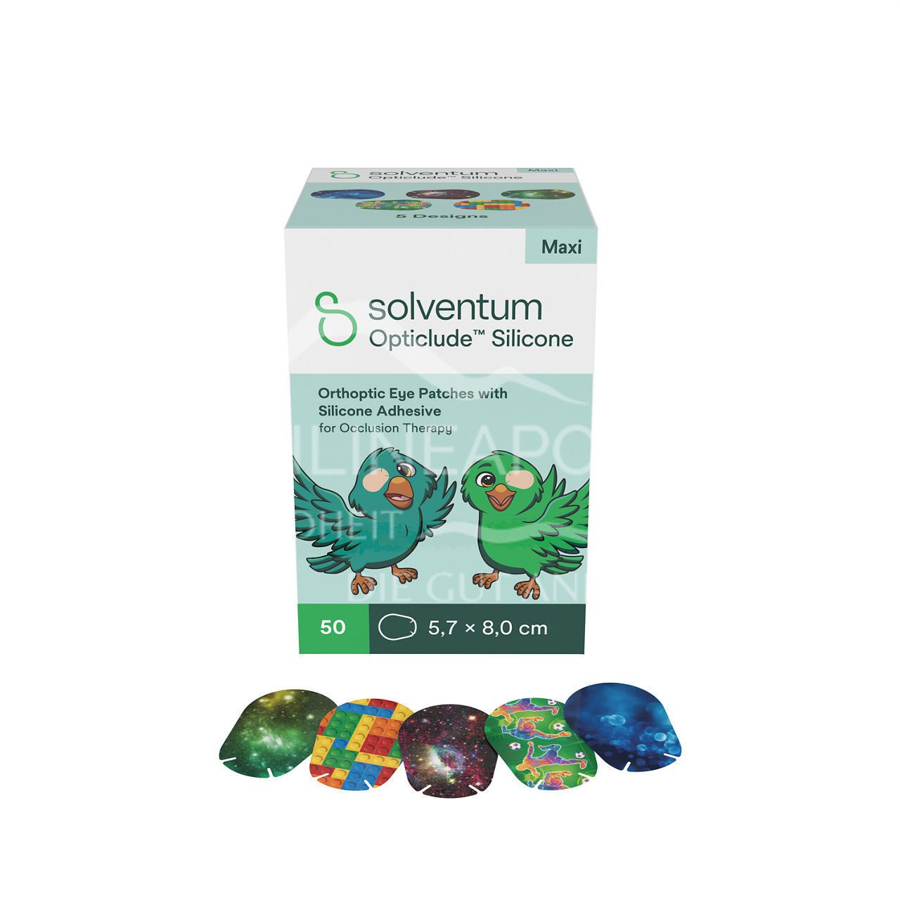 3M™ Opticlude™ Silicone Eye Patch Maxi Boys, 2739PB, 5.7 x 8 cm