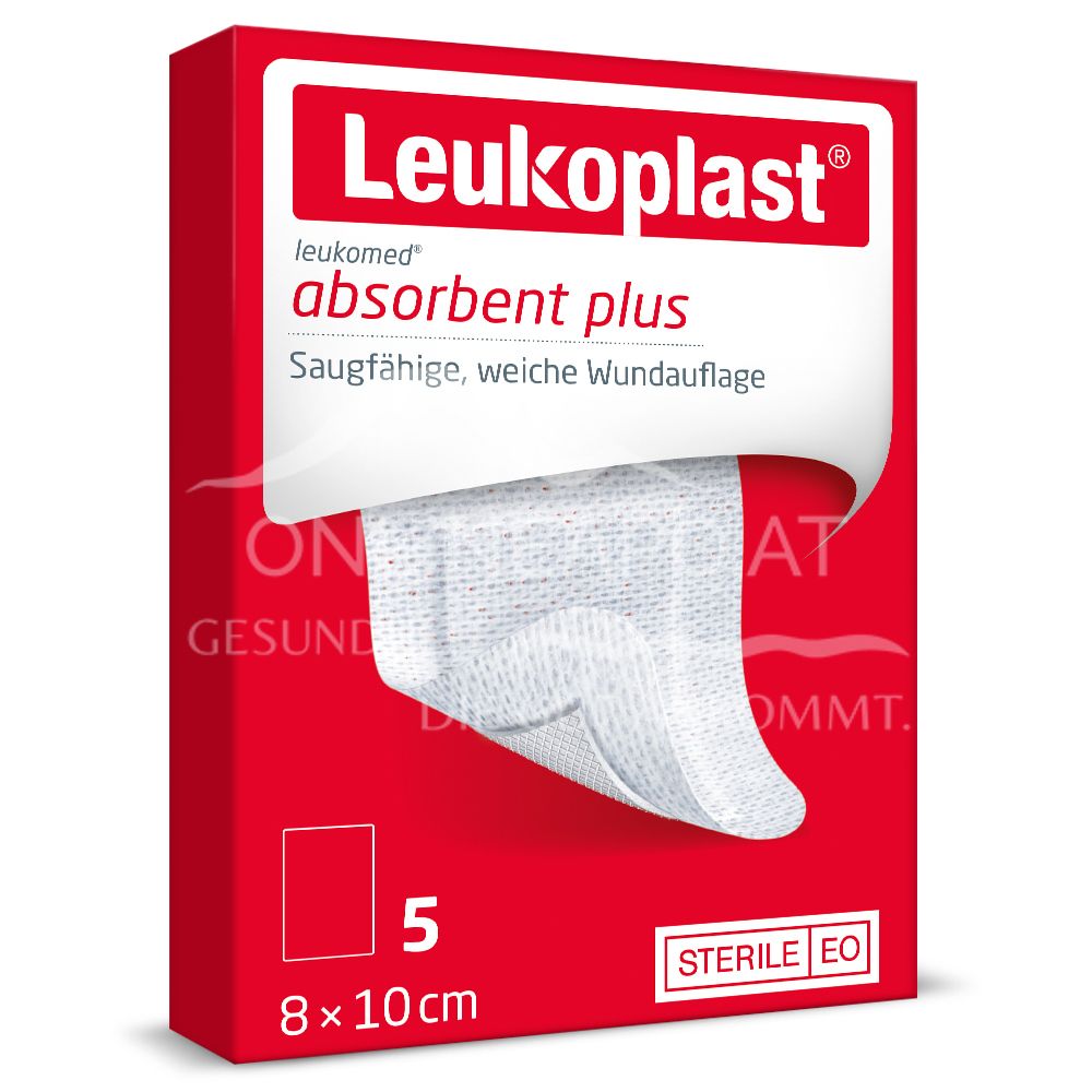 Leukoplast® Leukomed® absorbent plus 5 x 7.2cm