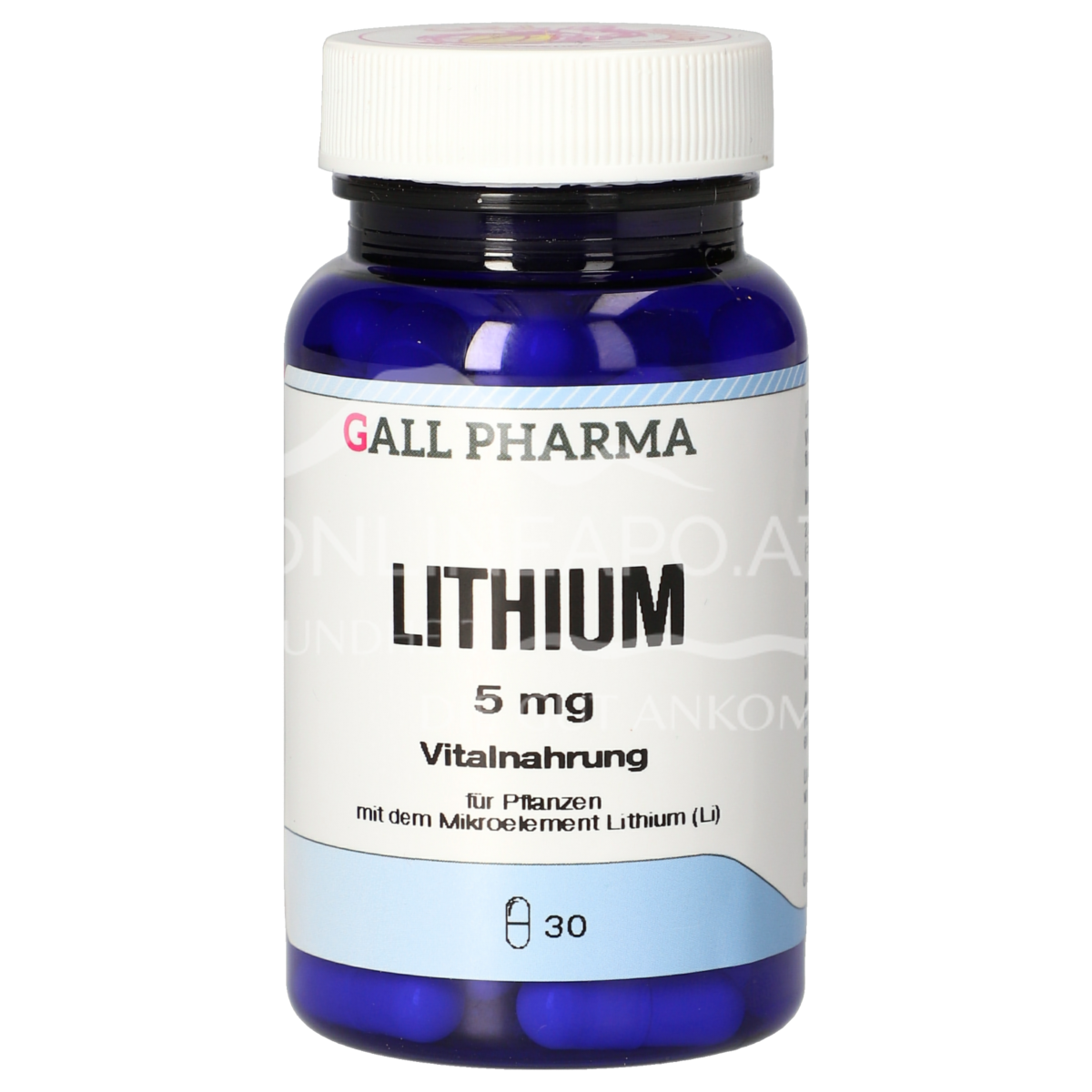 Gall Pharma Lithium 5 mg capsules
