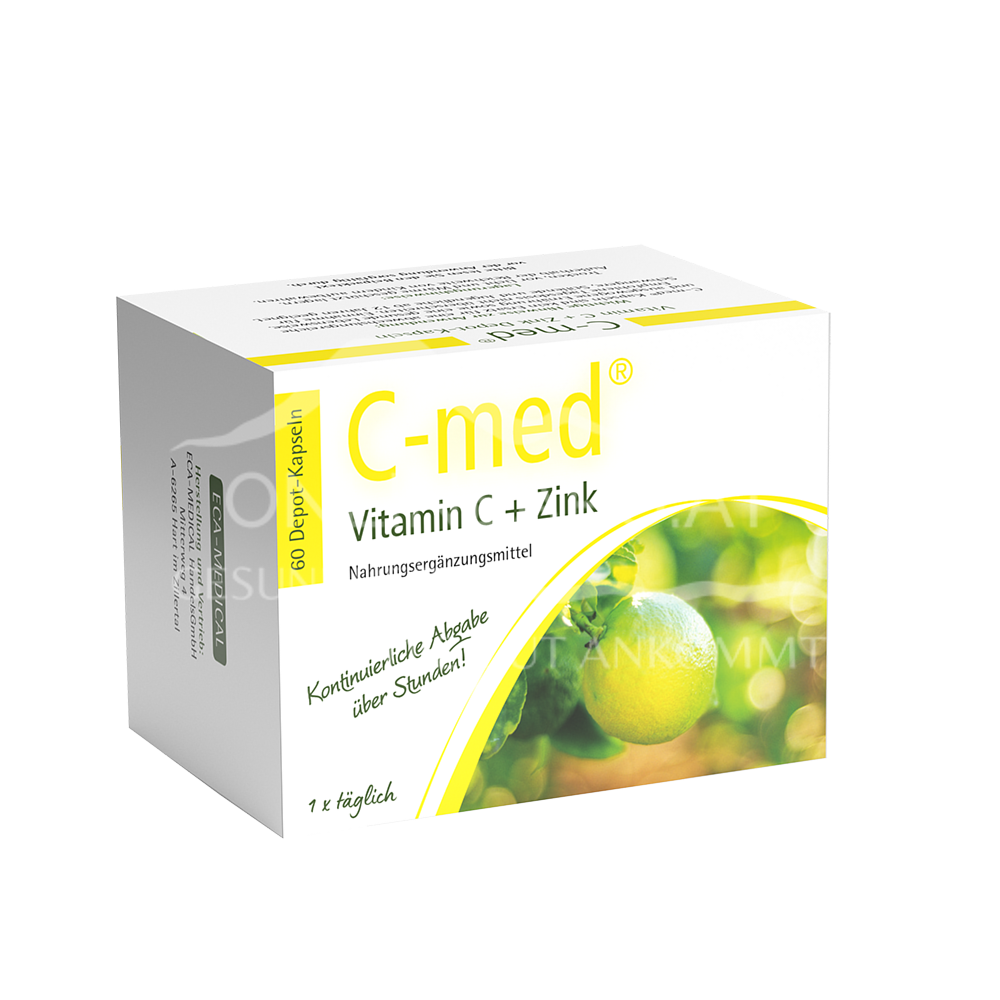 C-med® Vitamin C + Zink Depot-Kapseln