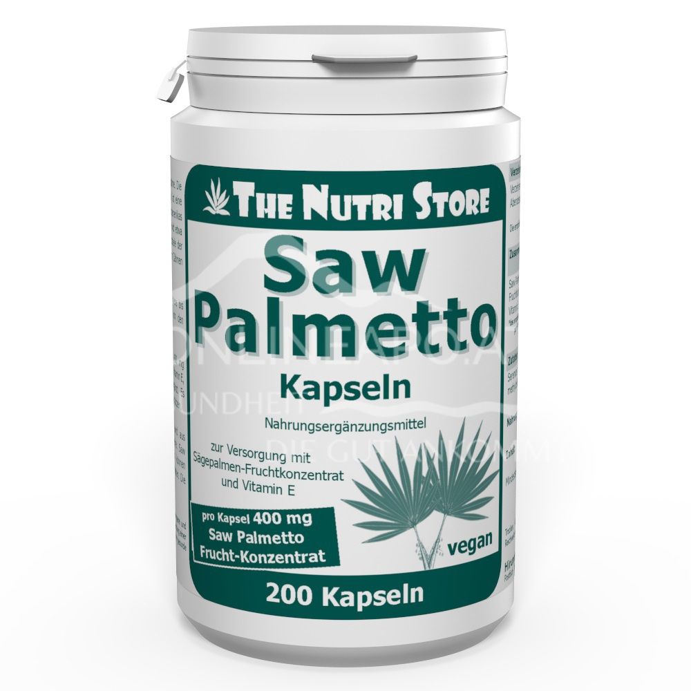 The Nutri Store Saw Palmetto Kapseln