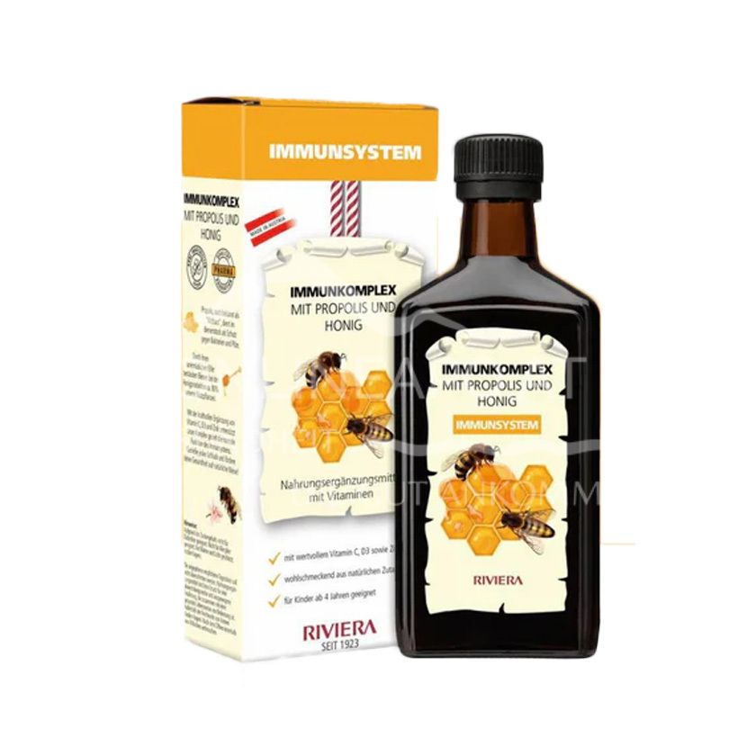 Riviera immune complex with propolis and honey tonic