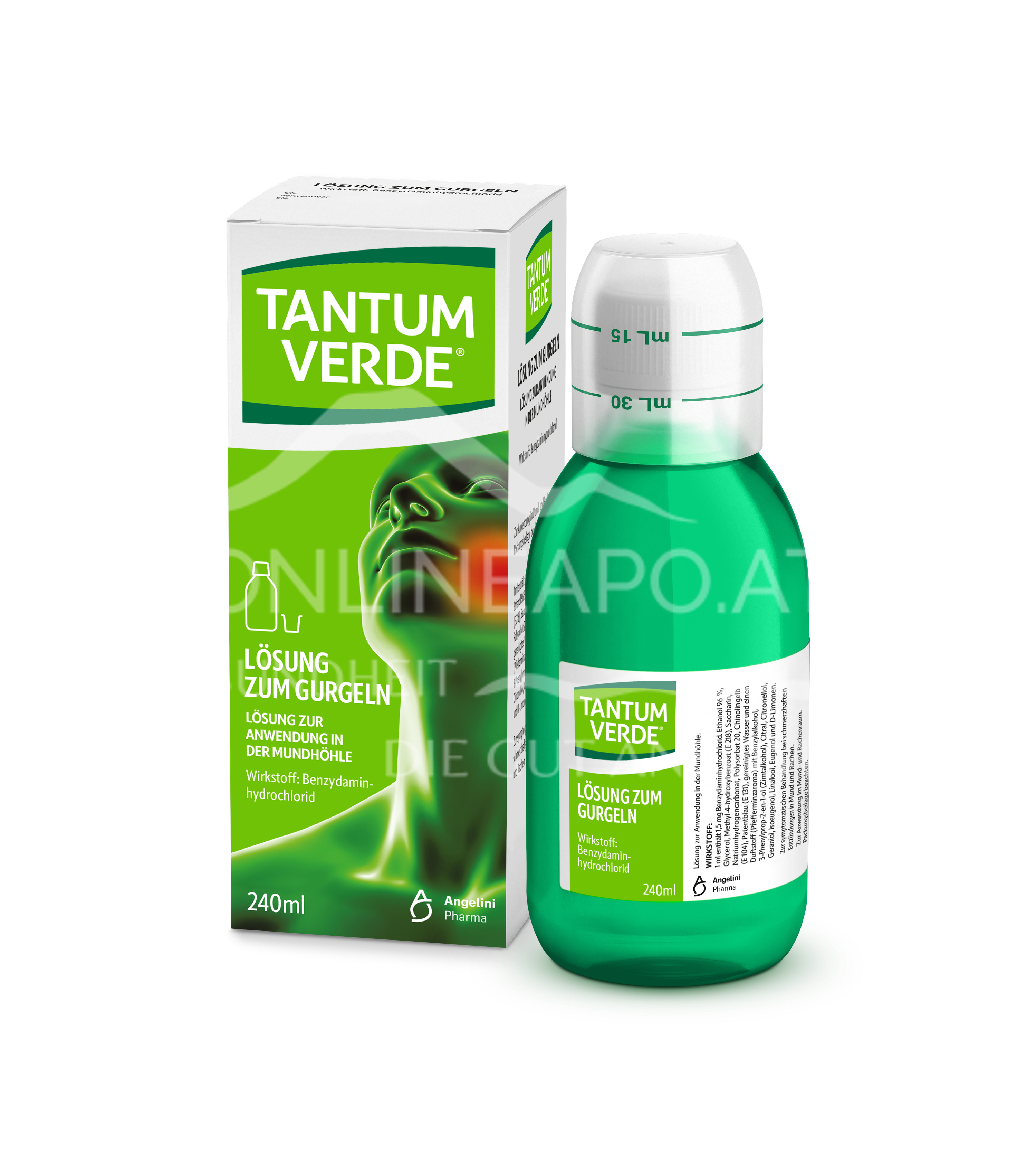Tantum Verde® Lösung zum Gurgeln