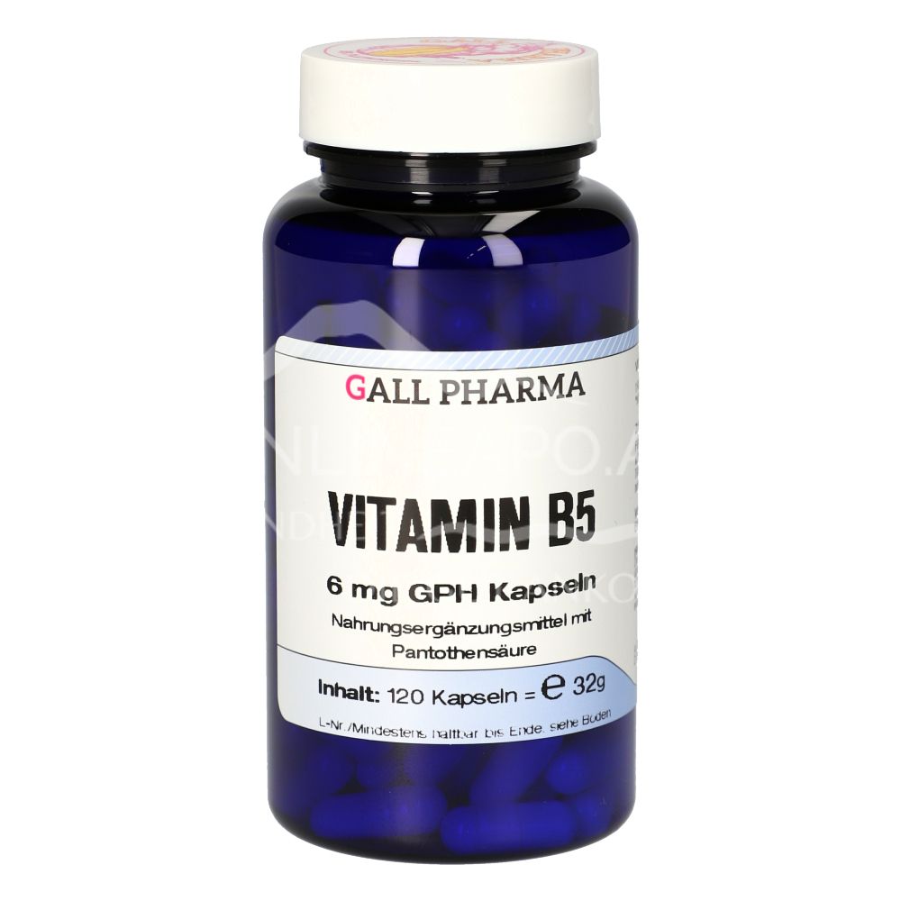 Gall Pharma Vitamin B5 6 mg Kapseln