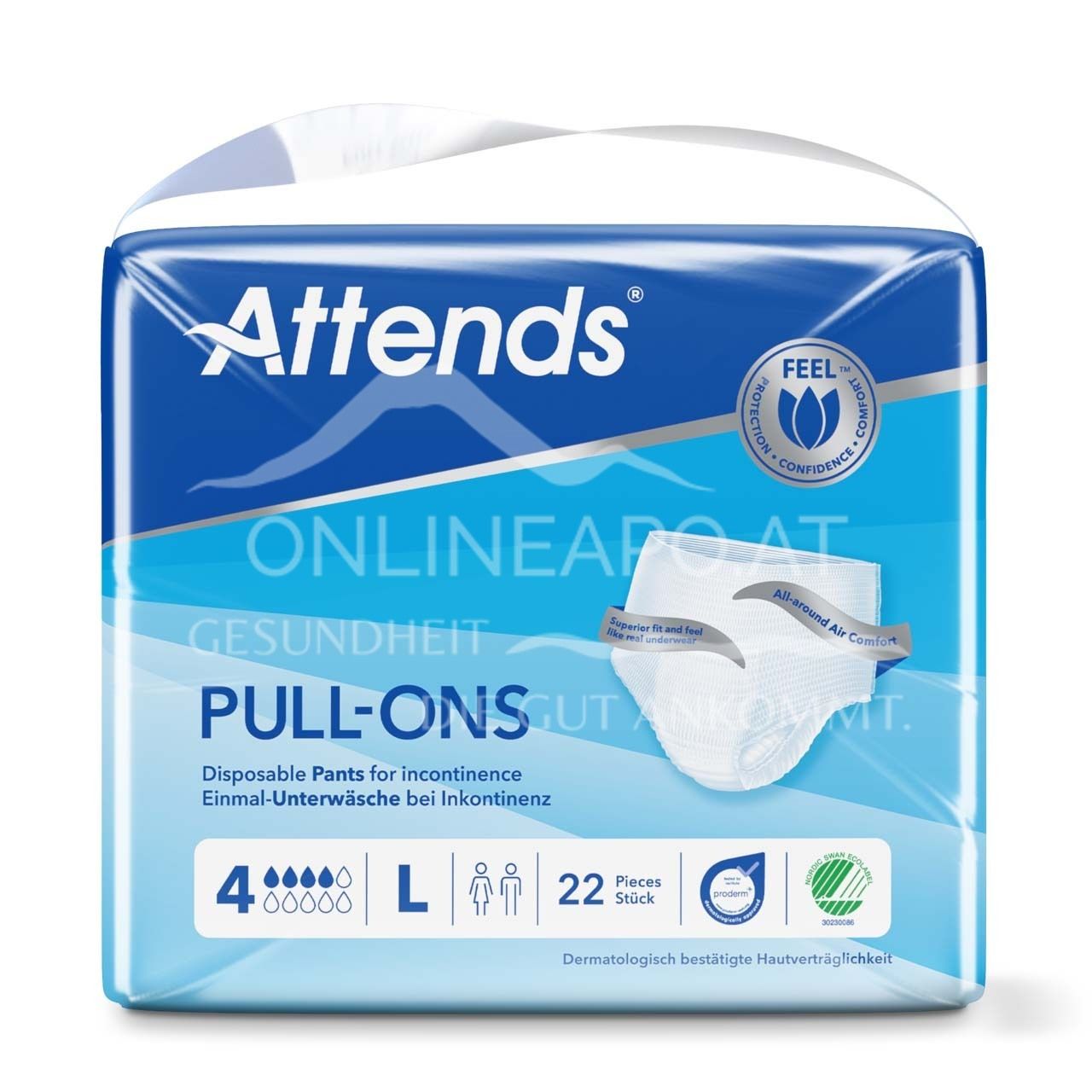 Attends Pull-Ons 4 L - Einmal-Unterwäsche bei Inkontinenz
