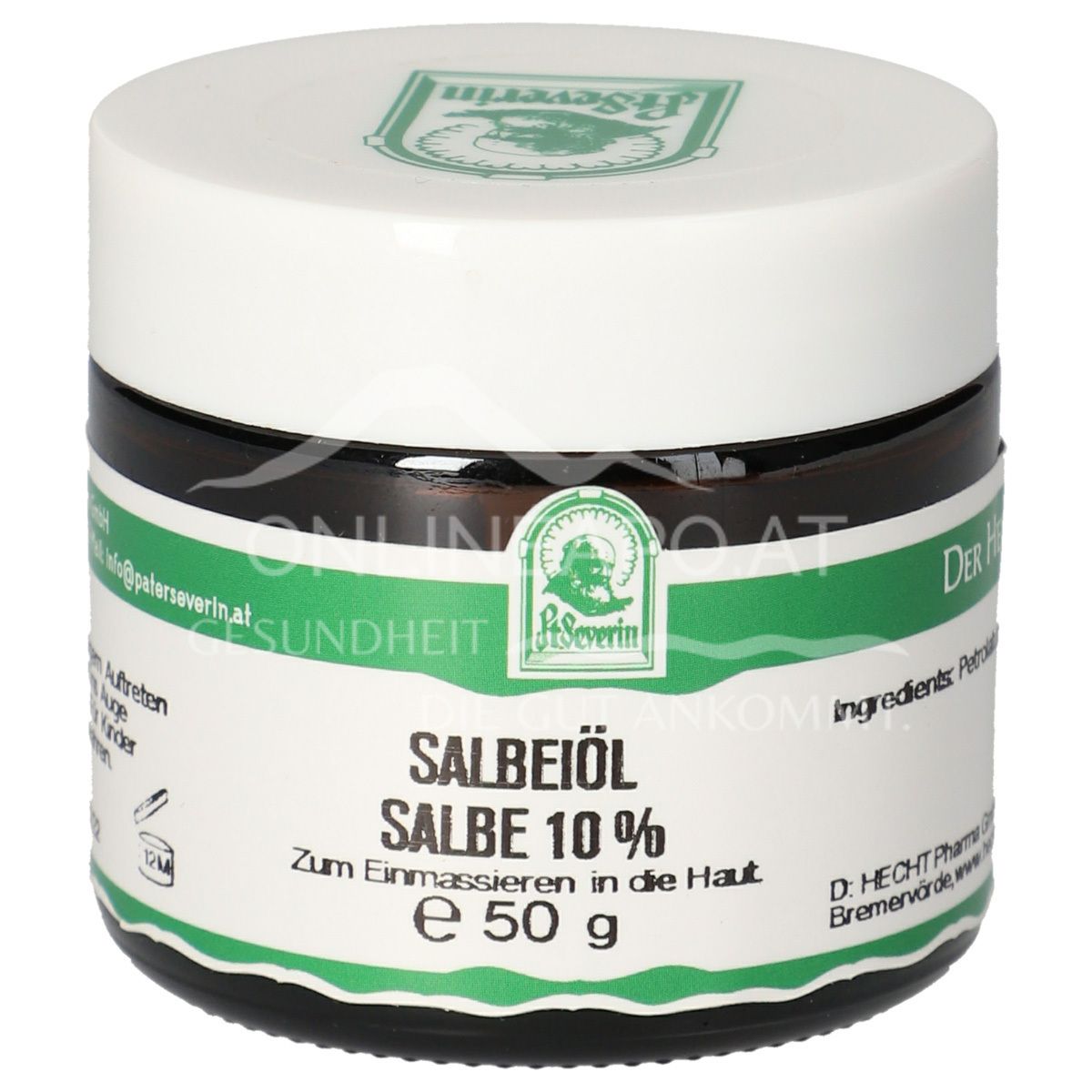 Pater Severin Salbeiöl Salbe 10%