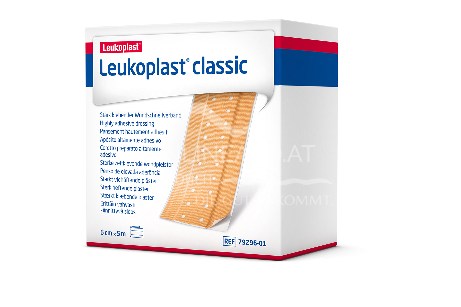 Leukoplast® Classic Wundschnellverband unsteril 6 cm x 5 m