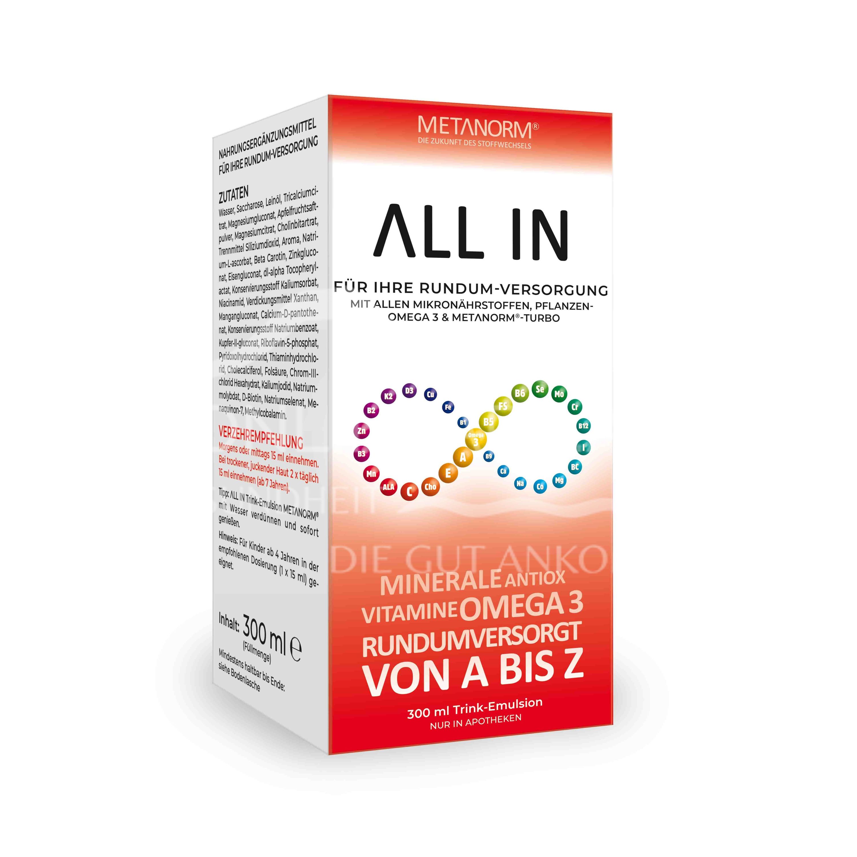 METANORM® ALL IN Trink Emulsion - Orange