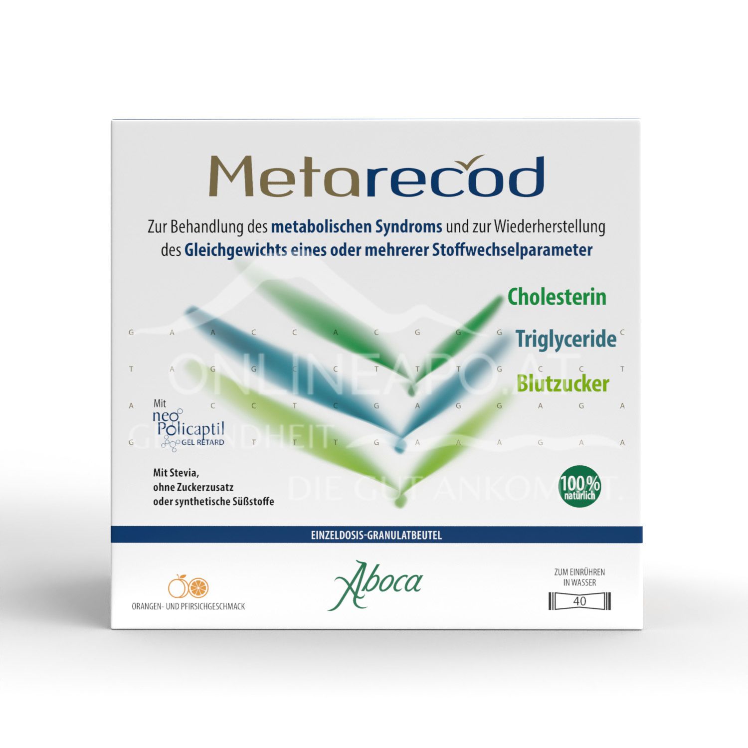 Aboca Metarecod single-dose granule sachet for stirring into water