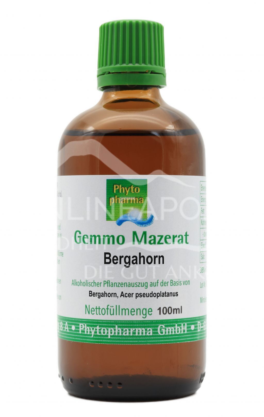 Phytopharma Gemmo Mazerat Bergahorn Tropfen