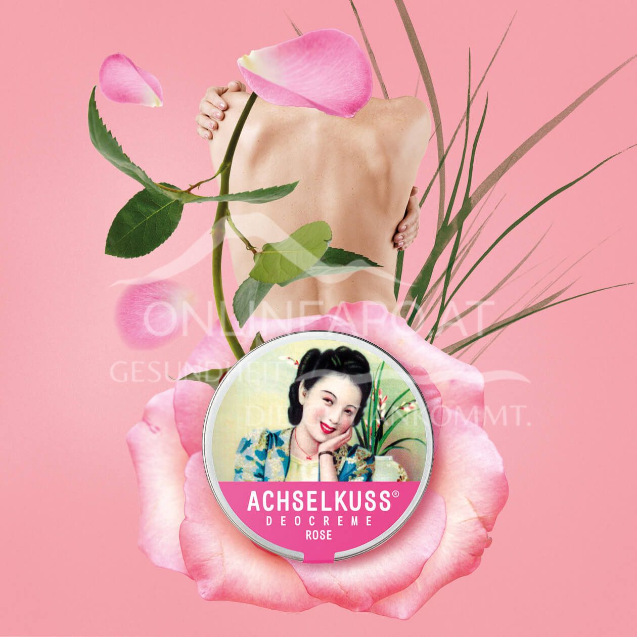 ACHSELKUSS® Deocreme Rose
