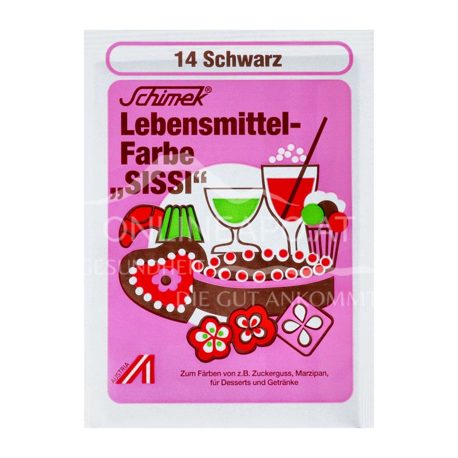 Schimek® Lebensmittelfarbe  "Sissi" - 14 Schwarz