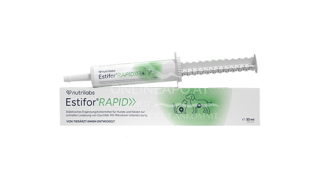 Estifor® RAPID Paste für Hunde und Katzen - Injektorspritze