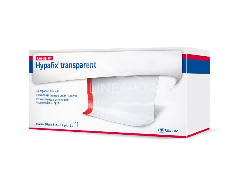 Leukoplast® Hypafix® transparent Fixierpflaster 10 m x 15 cm