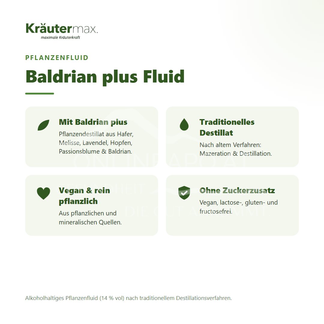 Kräutermax Baldrian plus Tropfen