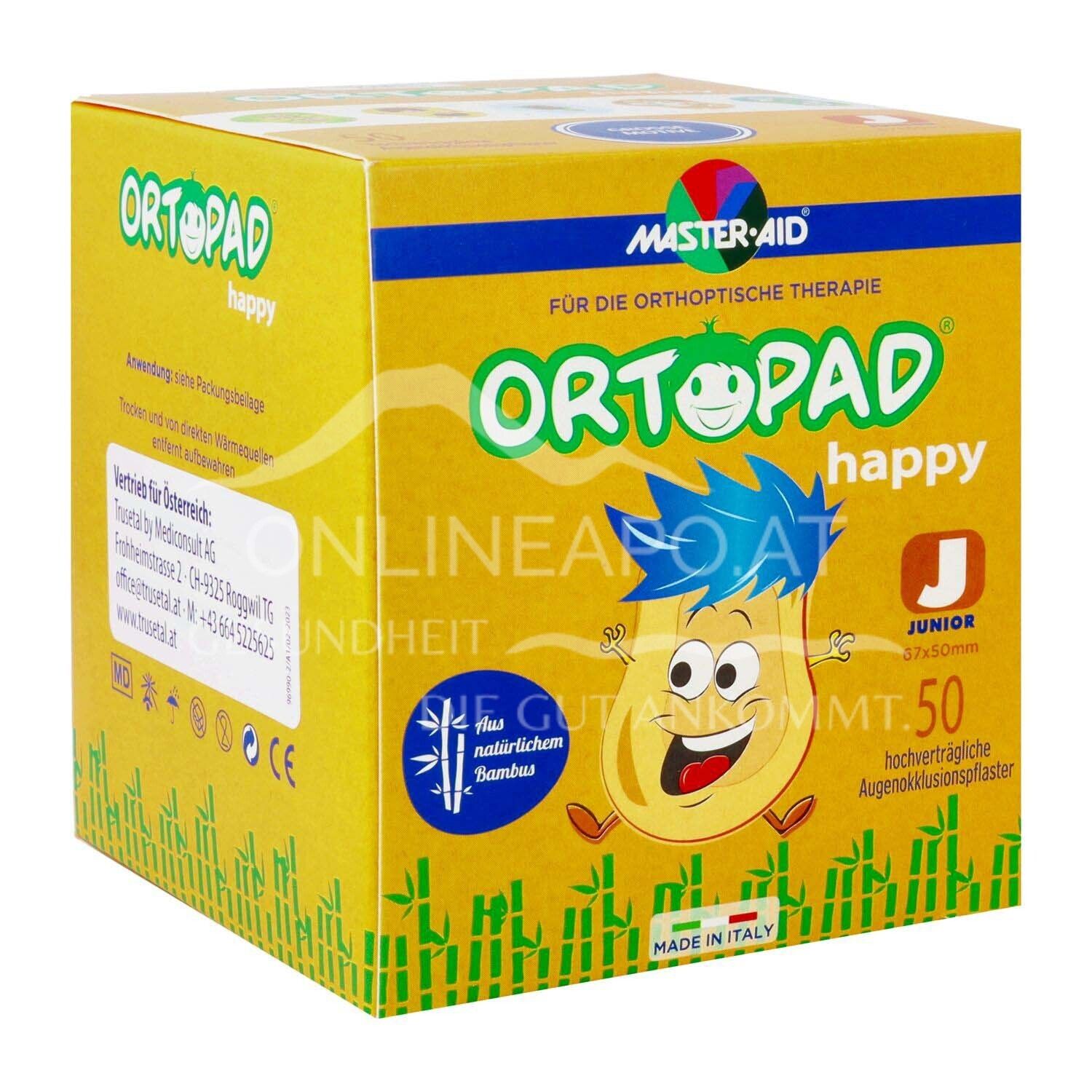 ORTOPAD® Happy Augenokklusionspflaster Junior, 67 x 50 mm