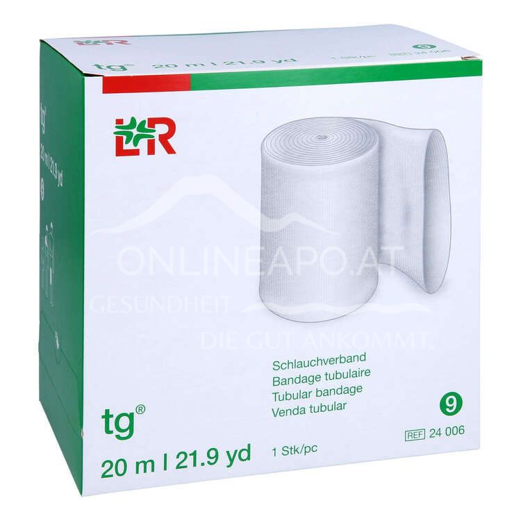 tg® tubular bandage for thigh (large), size 9 (∅ 8.5 cm) roll, 1 piece