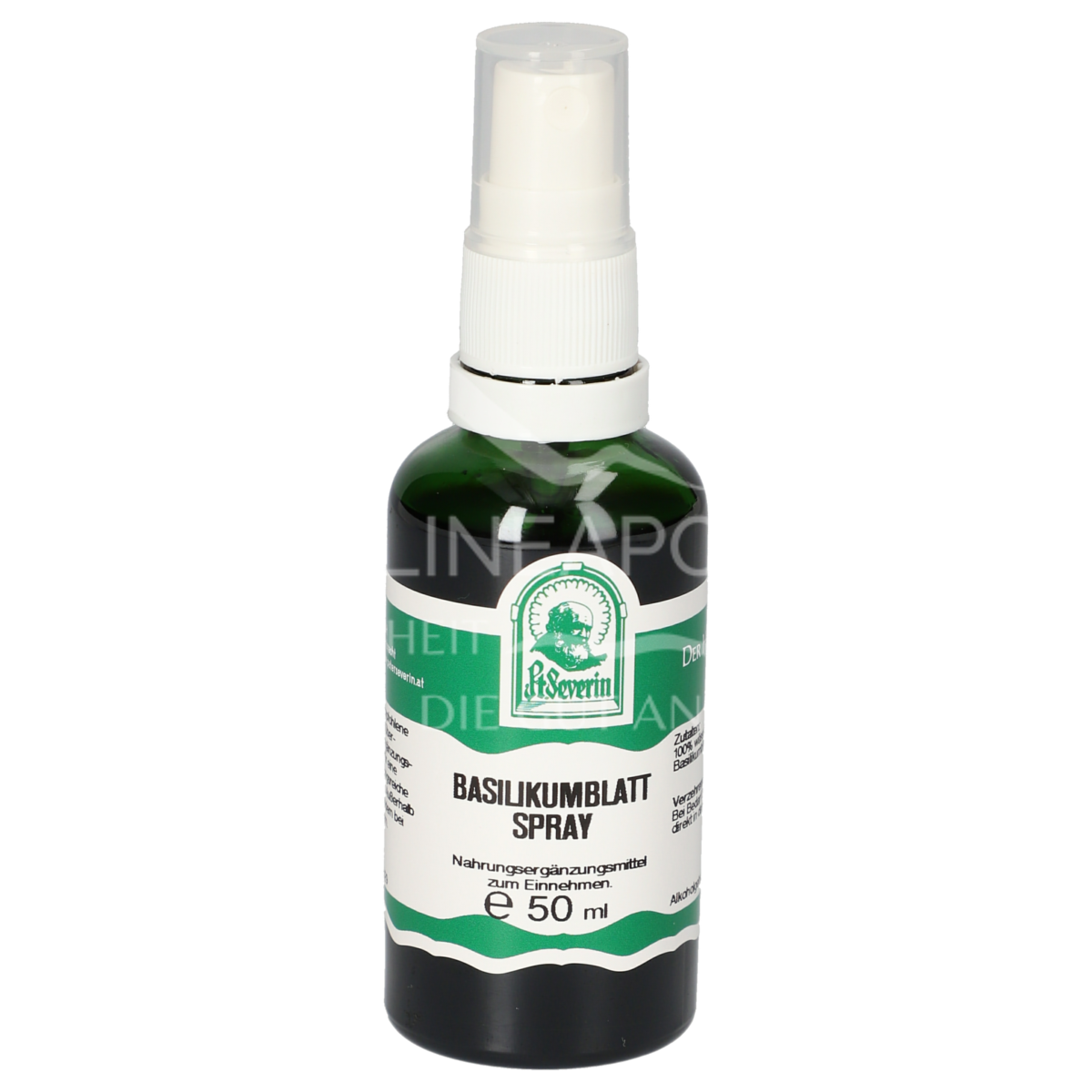 Father Severin basil leaf spray