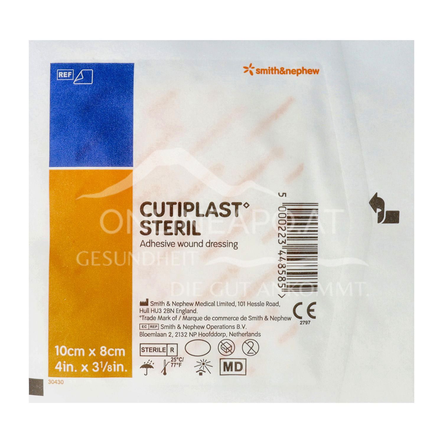CUTIPLAST STERIL Wound dressing 8 x 10 cm