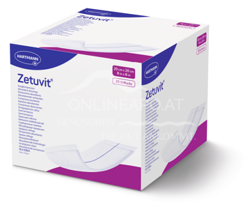Zetuvit® Saugkompressen unsteril 20 x 20 cm