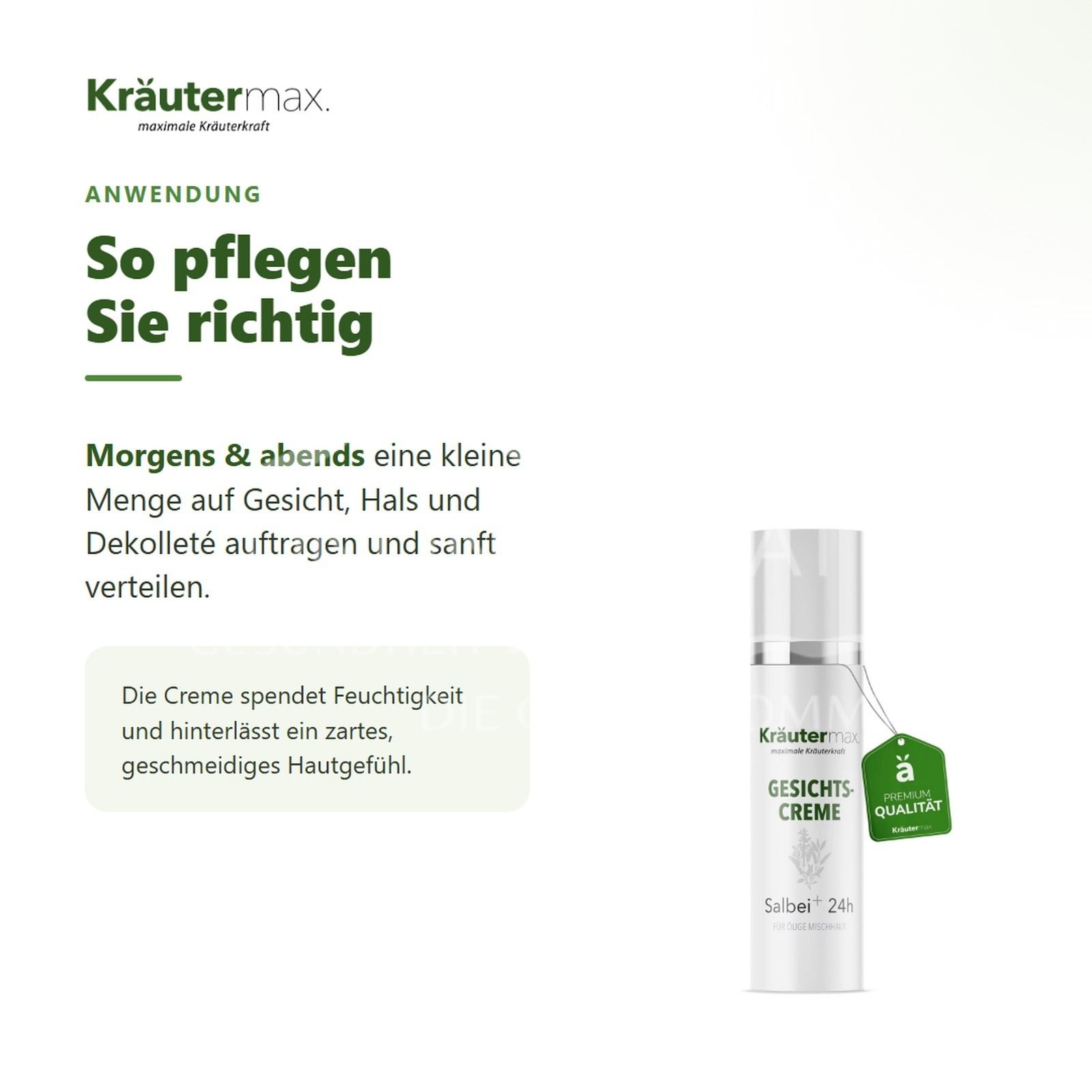 Kräutermax Salbei Creme