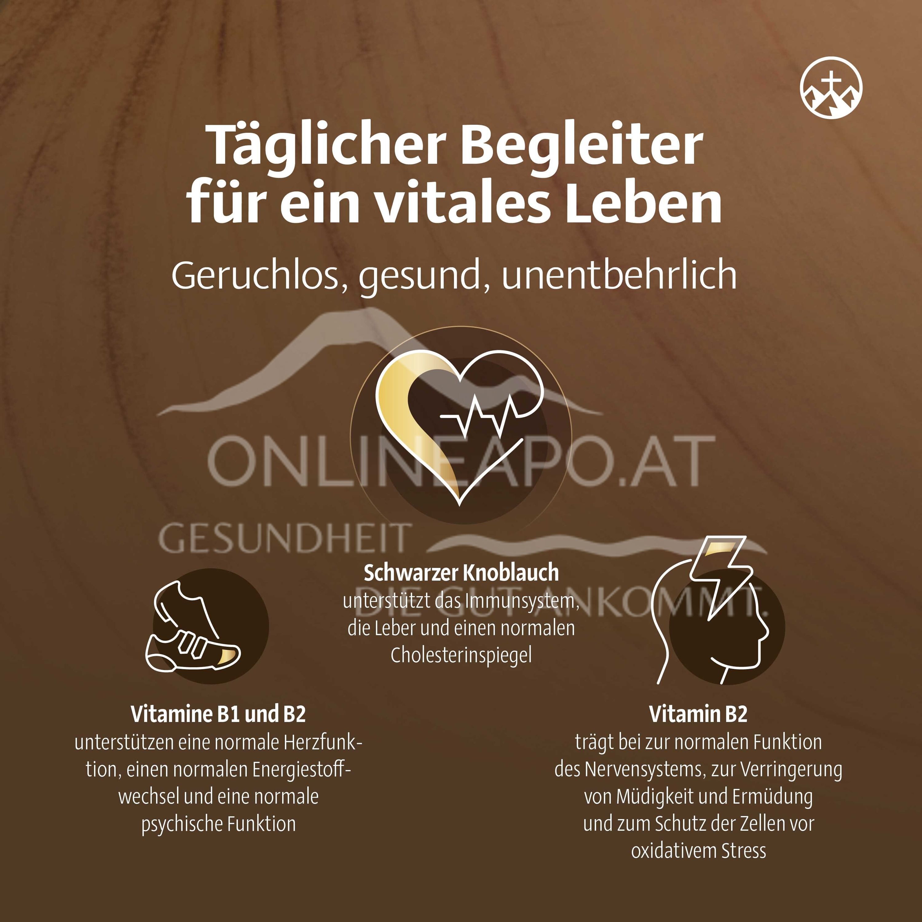 Alpinamed® black garlic vegan capsules