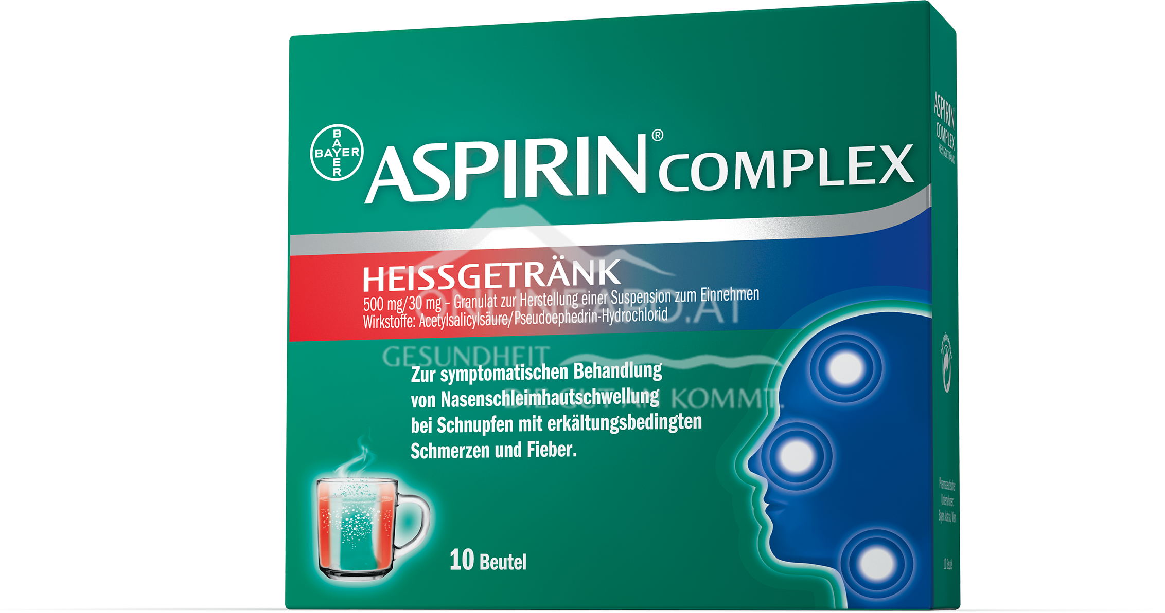 Aspirin® Complex Heissgetränk  500 mg / 30 mg Granulat