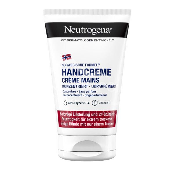 Neutrogena Norwegische Formel konzentrierte unparfümierte Handcreme
