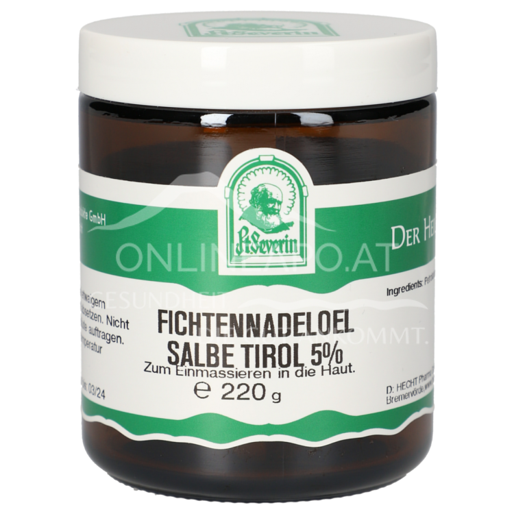 Father Severin Spruce Needle Oil Ointment Tyrol 5%