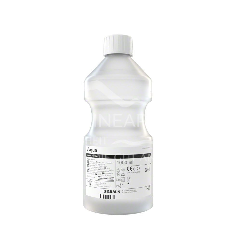 Aqua B. Braun, Ecotainer® Spüllösung 1000 ml
